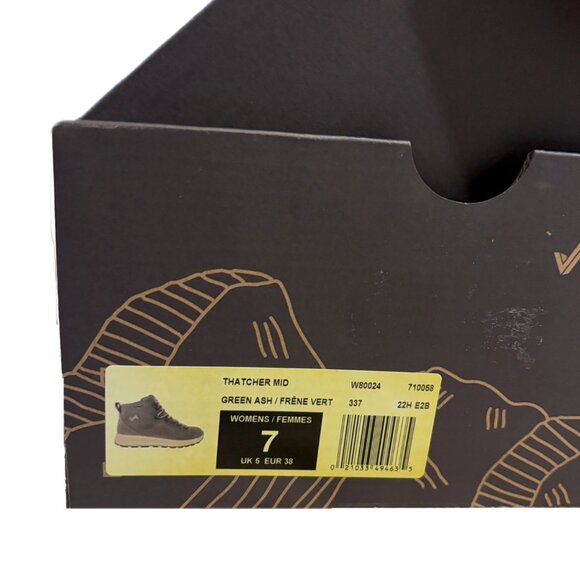 FORSAKE | Thatcher Mid Waterproof Hiking Sneaker Boot Leather | Sz 7 | Green Ash - Picture 10 of 10